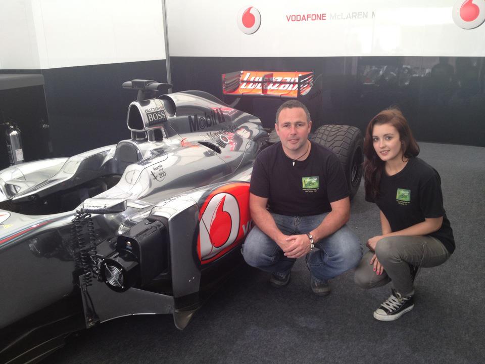 Mercedes Mclaren F1 James Megan Logo